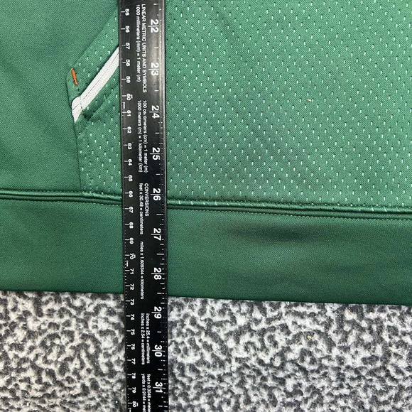 Miami Hurricanes Hoodie Men Large Green Fanatics Pullover Long Sleeve New L - Picture 5 of 7